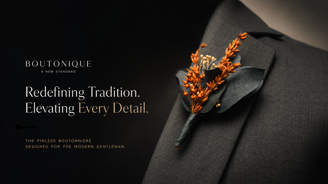 The Modern Boutonnière Alternative for Luxury Weddings | Boutonique