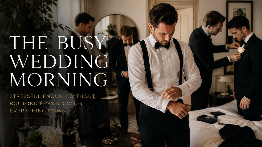 Modern Groom Styling for Luxury Weddings | Boutonique