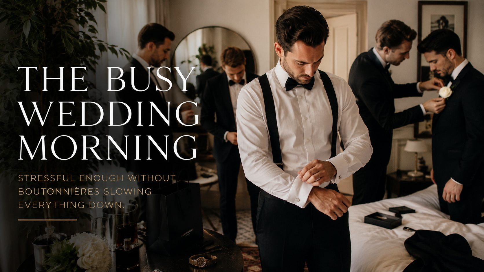 Modern Groom Styling for Luxury Weddings | Boutonique
