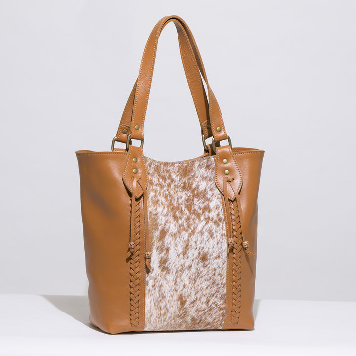 Kerri Cowhide Braided Bag (unlined)