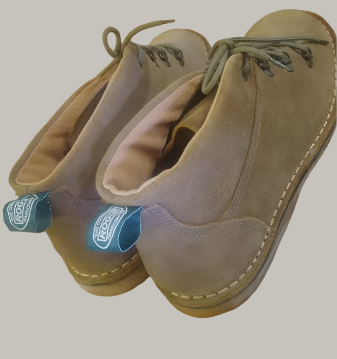 Rogue Desert Boot Khaki Suede