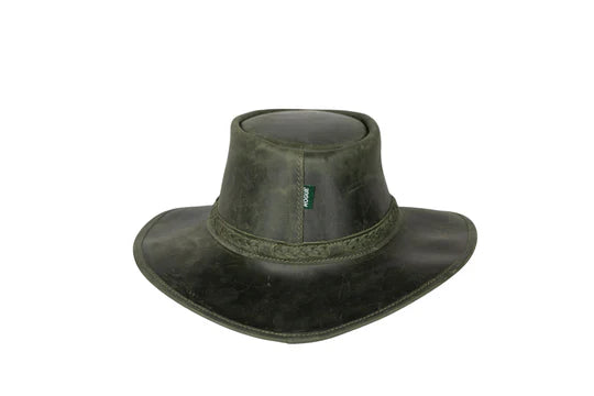 Rogue Rancher Hat Olive - Plaited Headband Springbok Range