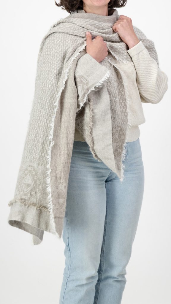 Mohair, Silk &amp; Linen Collection Wrap 65 x 210 cm / 25 x 83 “