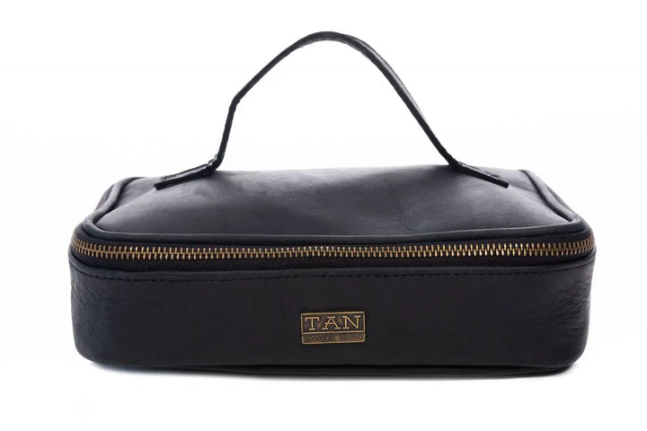 Ruby Leather Make-up Bag
