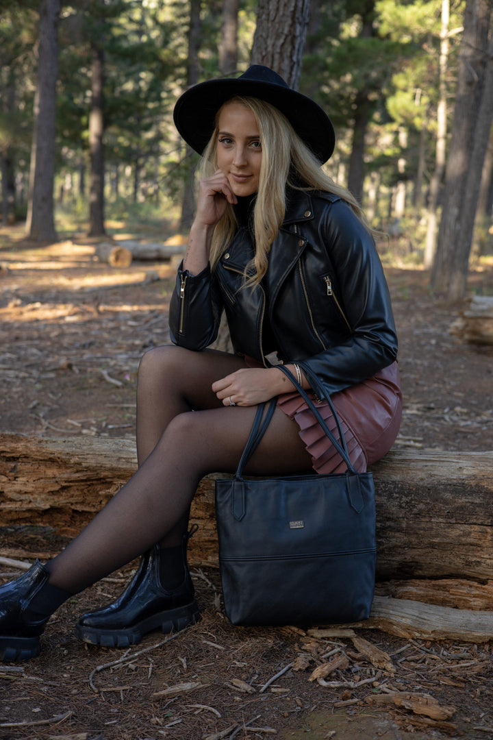 Ashley Leather Handbag