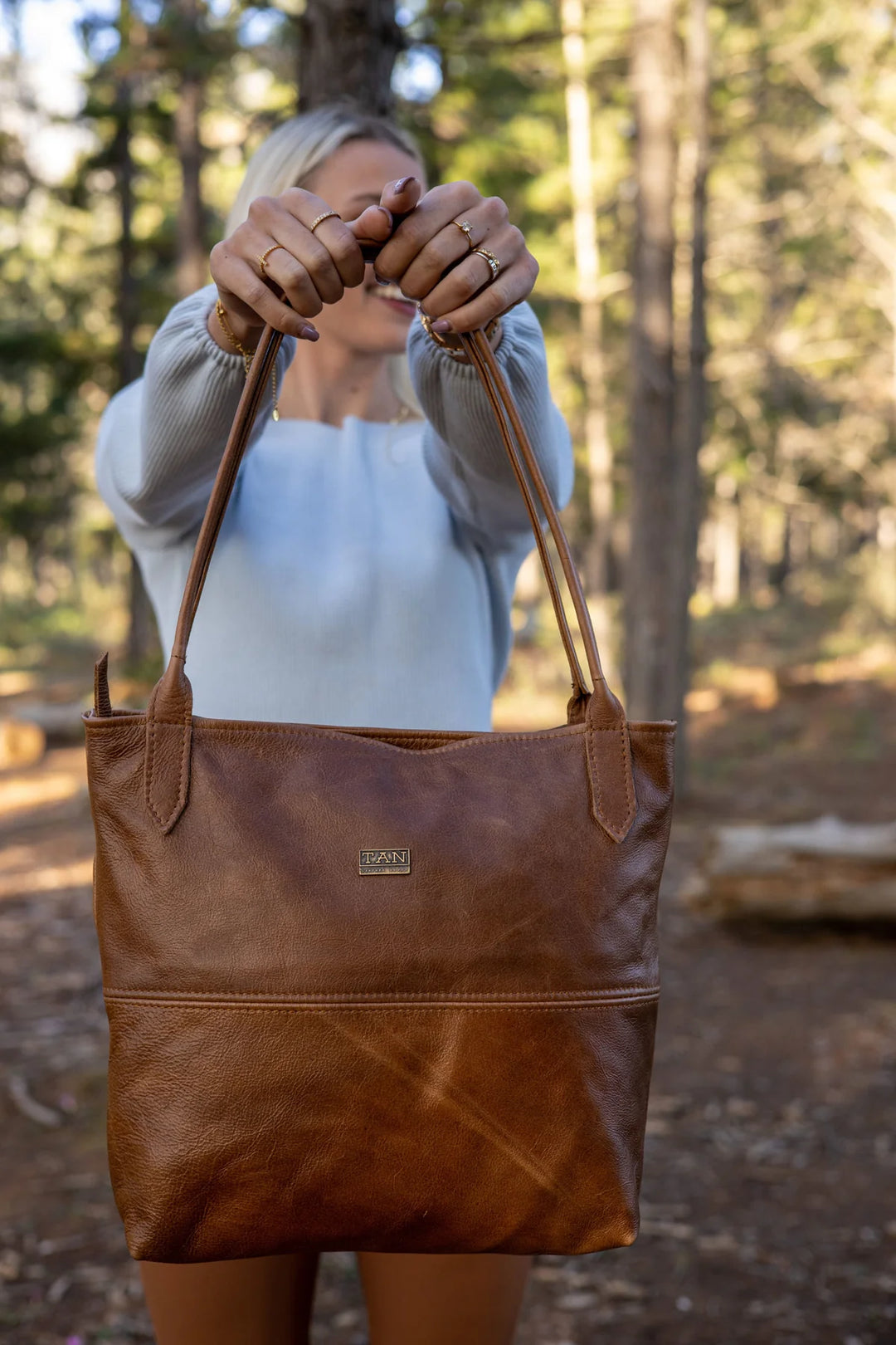 Ashley Leather Handbag