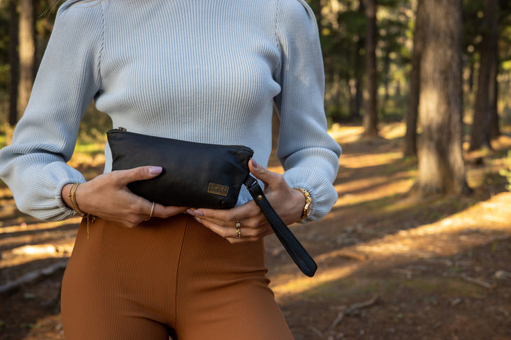 Brooklyn Leather Pencil Bag