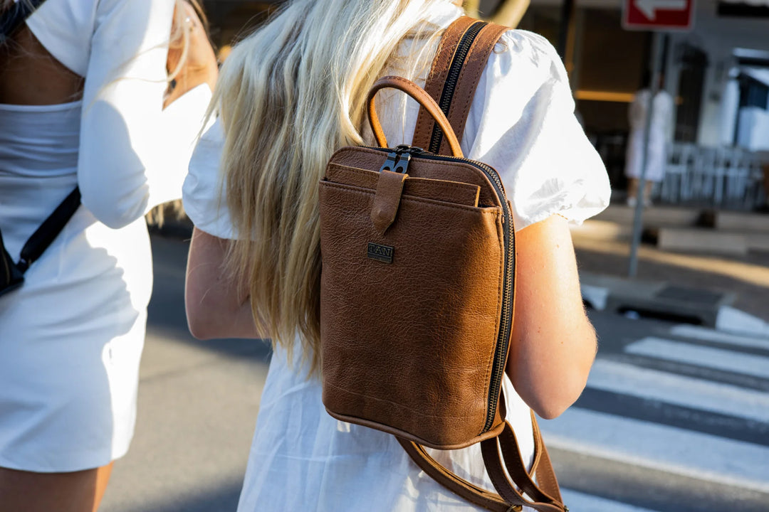 Olivia Leather Backpack