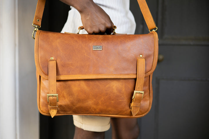 Alex Laptop Bag Toffee