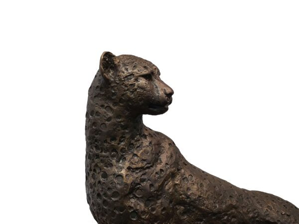 Siyaya bronze cheetah Sculpture