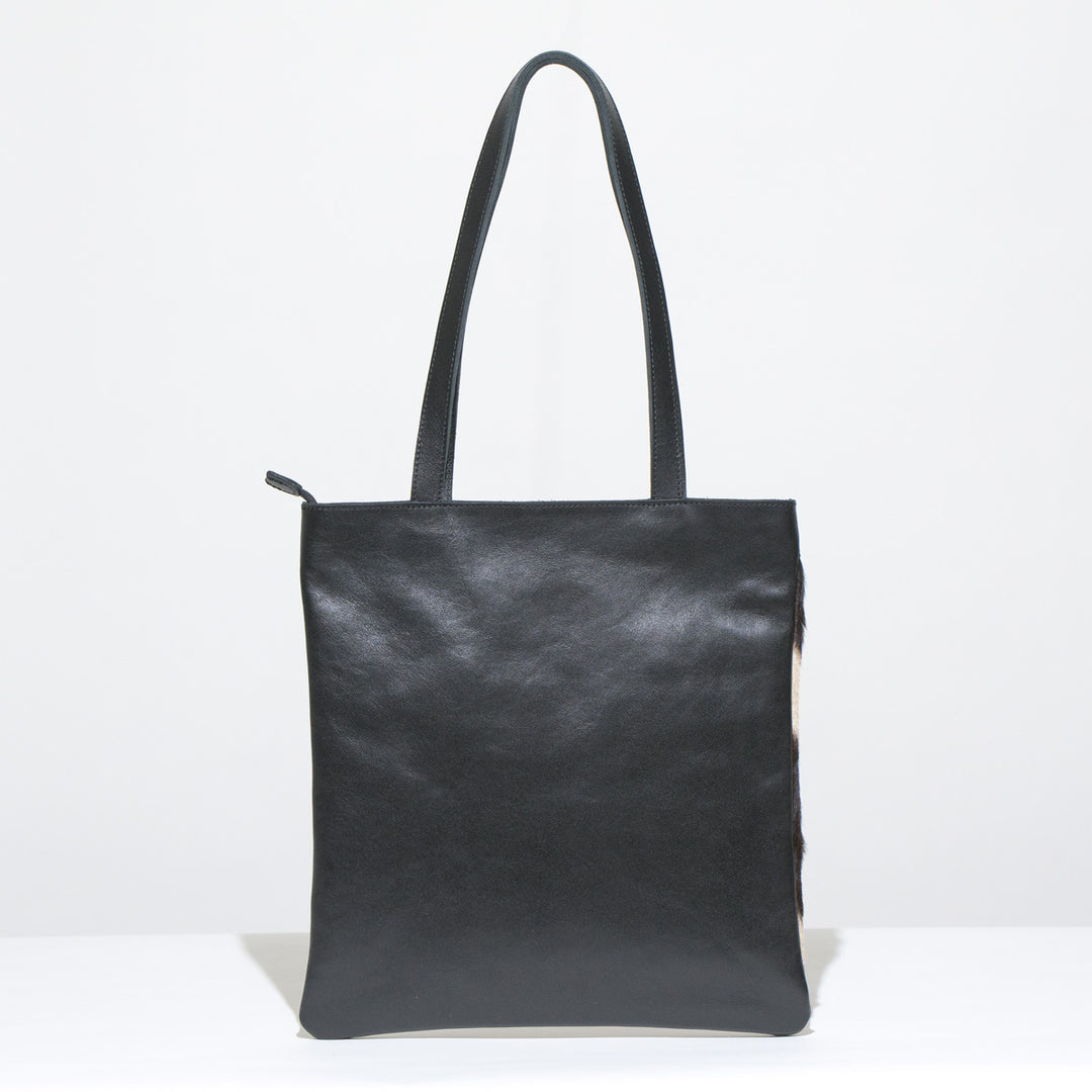 3 Tone Tote Bag with Zebra