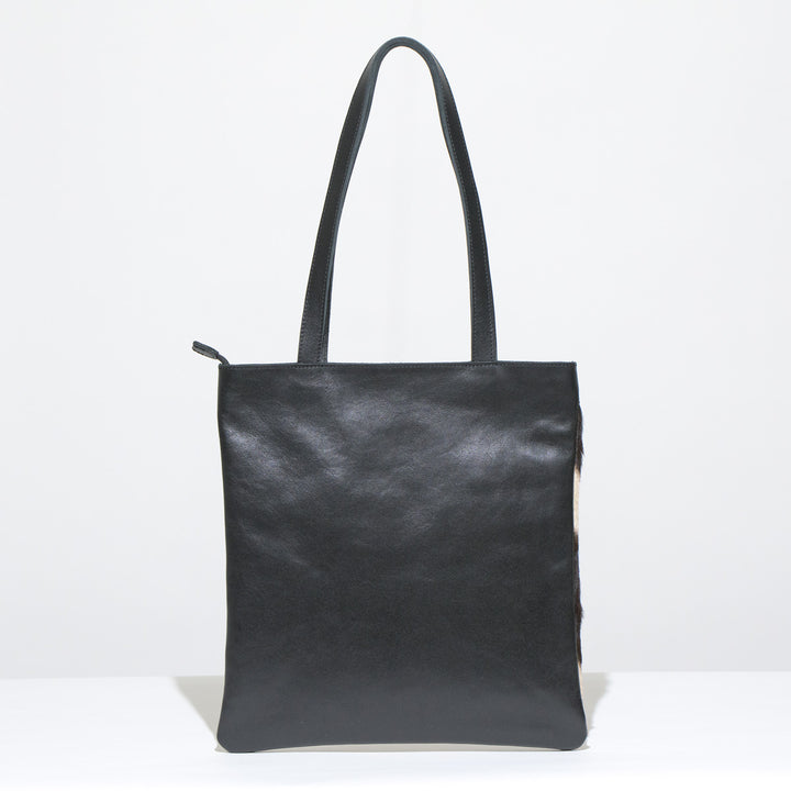 3 Tone Tote Bag with Zebra