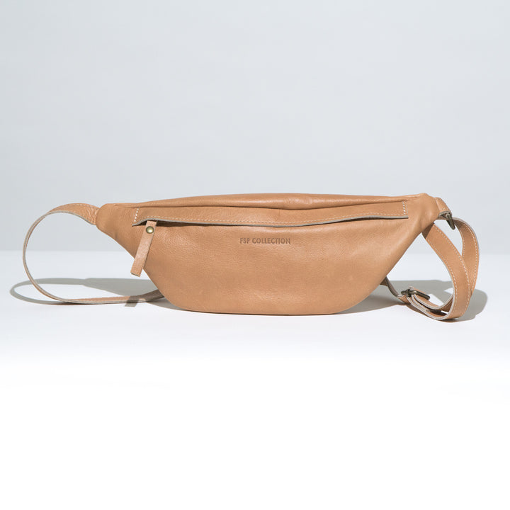 Moon Bag in Dessert Leather
