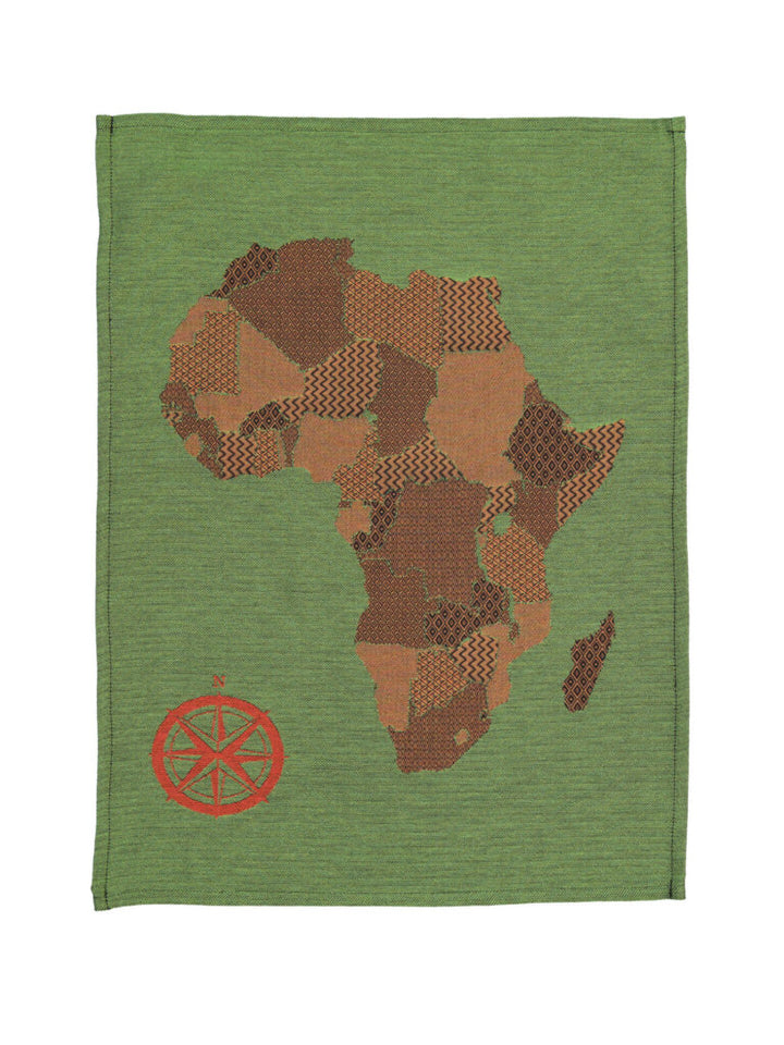Africa Map Collection Tea Towels 45x62cm / 18x24"