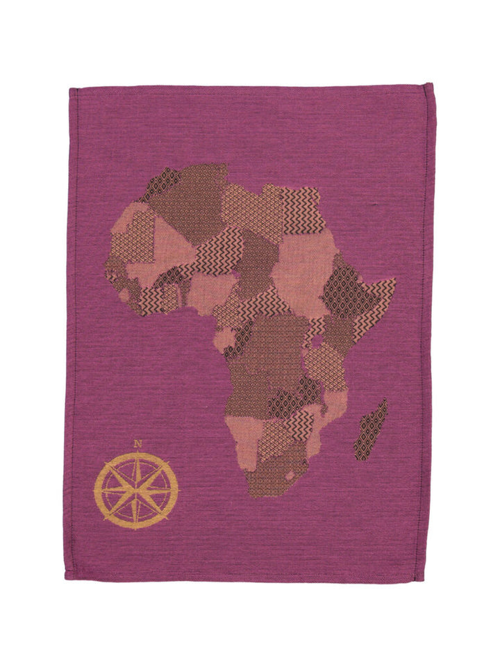 Africa Map Collection Tea Towels 45x62cm / 18x24"