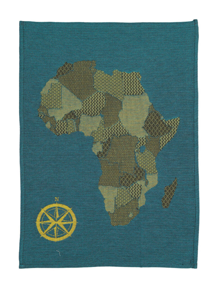 Africa Map Collection Tea Towels 45x62cm / 18x24"