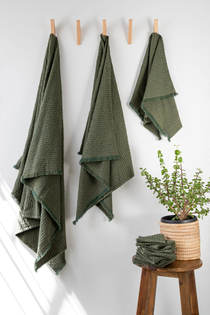 Waffle Collection Towels