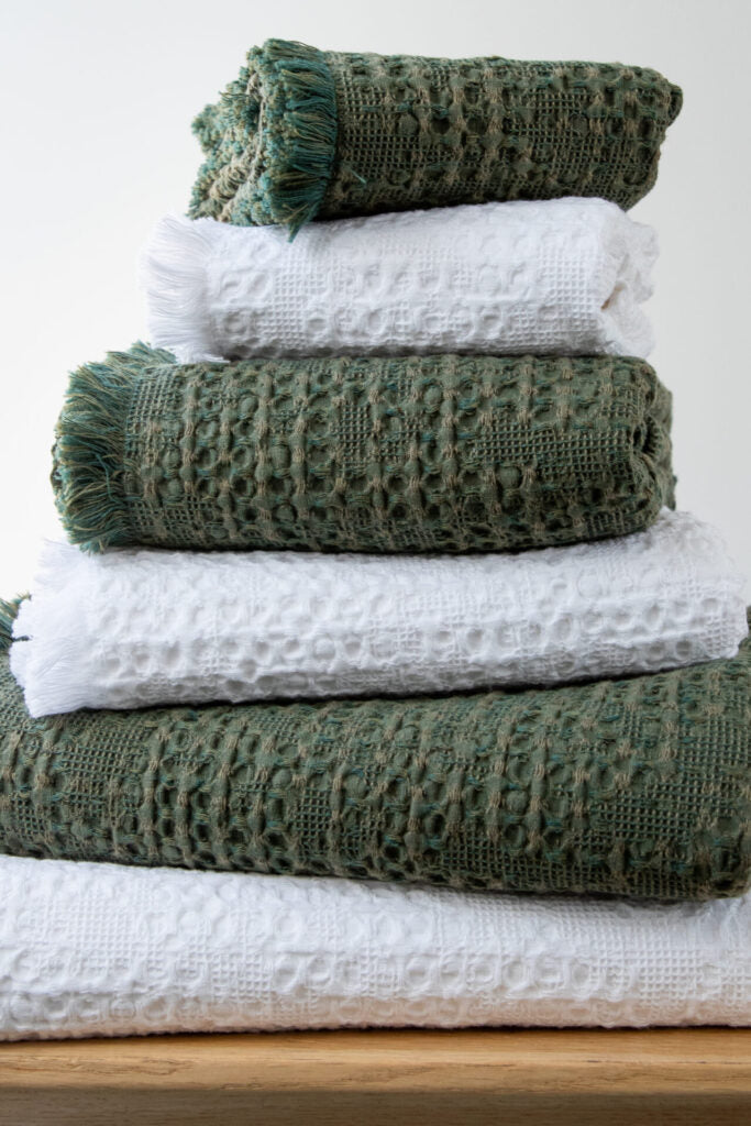 Waffle Collection Towels