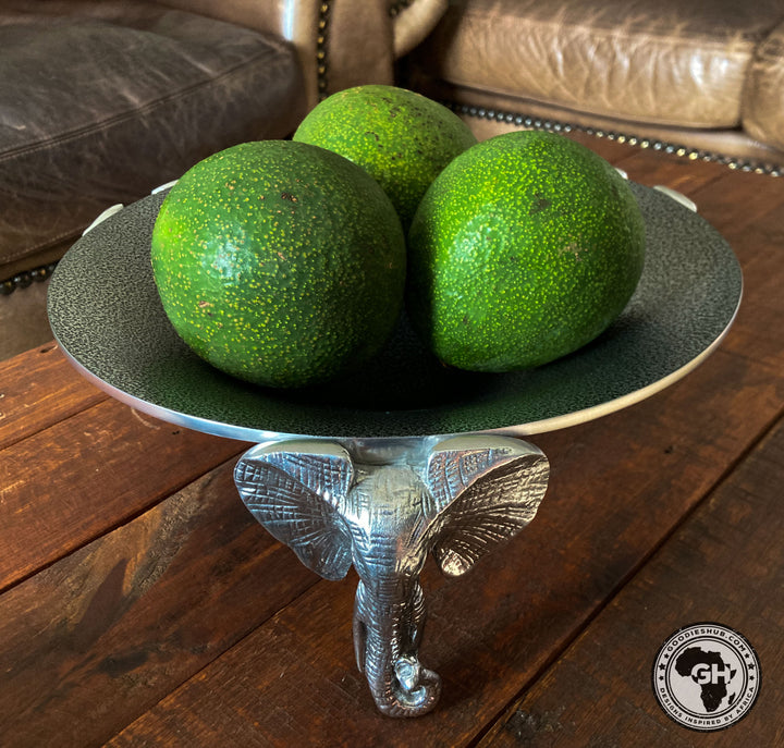 3 Elephant Cone Bowl - Lamu Aluminium Tableware