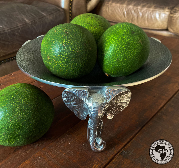 3 Elephant Cone Bowl - Lamu Aluminium Tableware