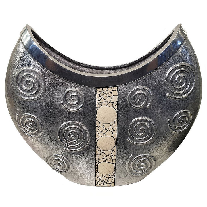 Crescent Vase – Large - Aluminium