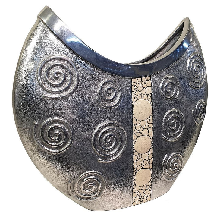 Crescent Vase – Large - Aluminium