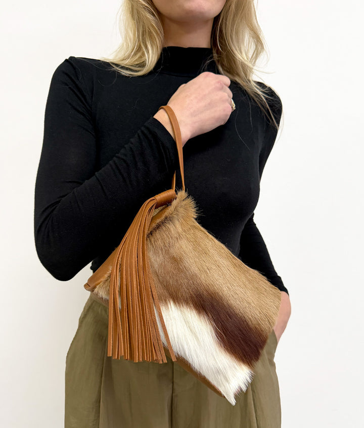 Element Bush Collection Acassia Springbok Purse