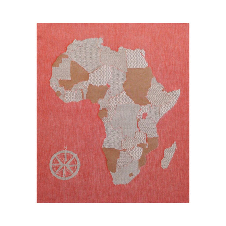 Africa Map Collection Tea Towels 45x62cm / 18x24"