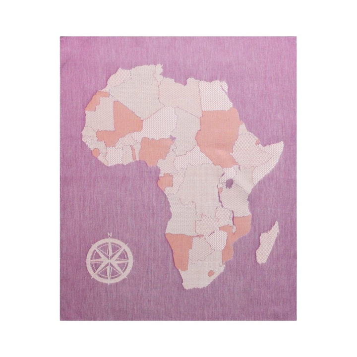 Africa Map Collection Tea Towels 45x62cm / 18x24"