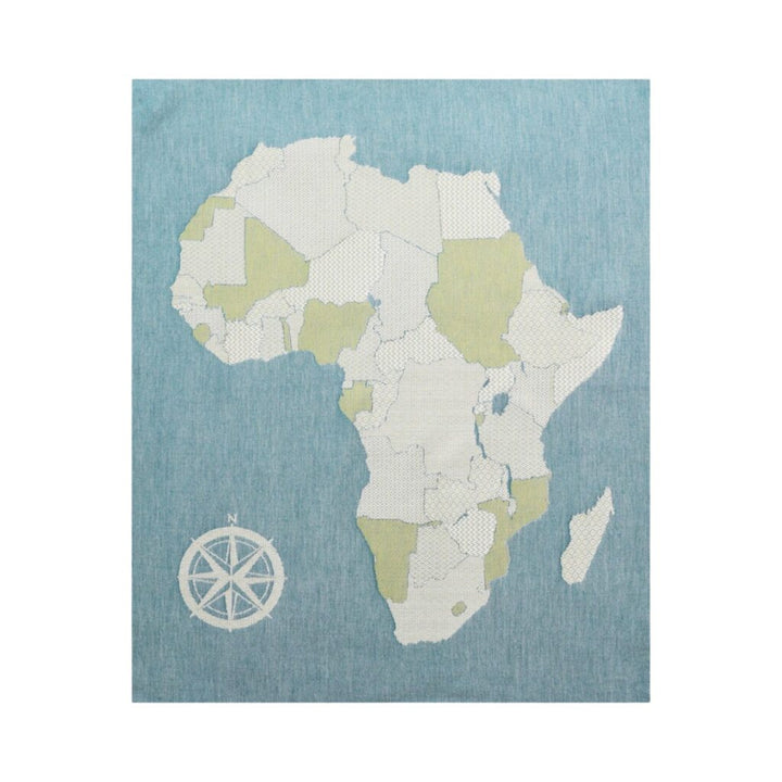 Africa Map Collection Tea Towels 45x62cm / 18x24"