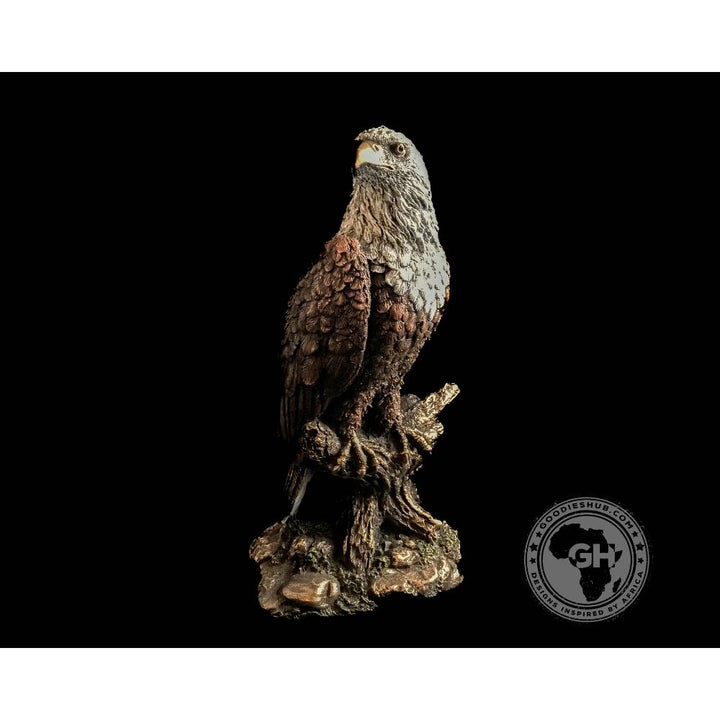 African Fish Eagle Bronzed Sculpture
