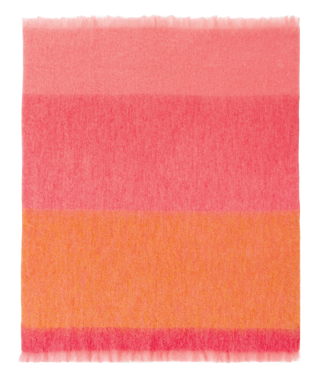 Beautiful Story Mohair Blanket - Coral