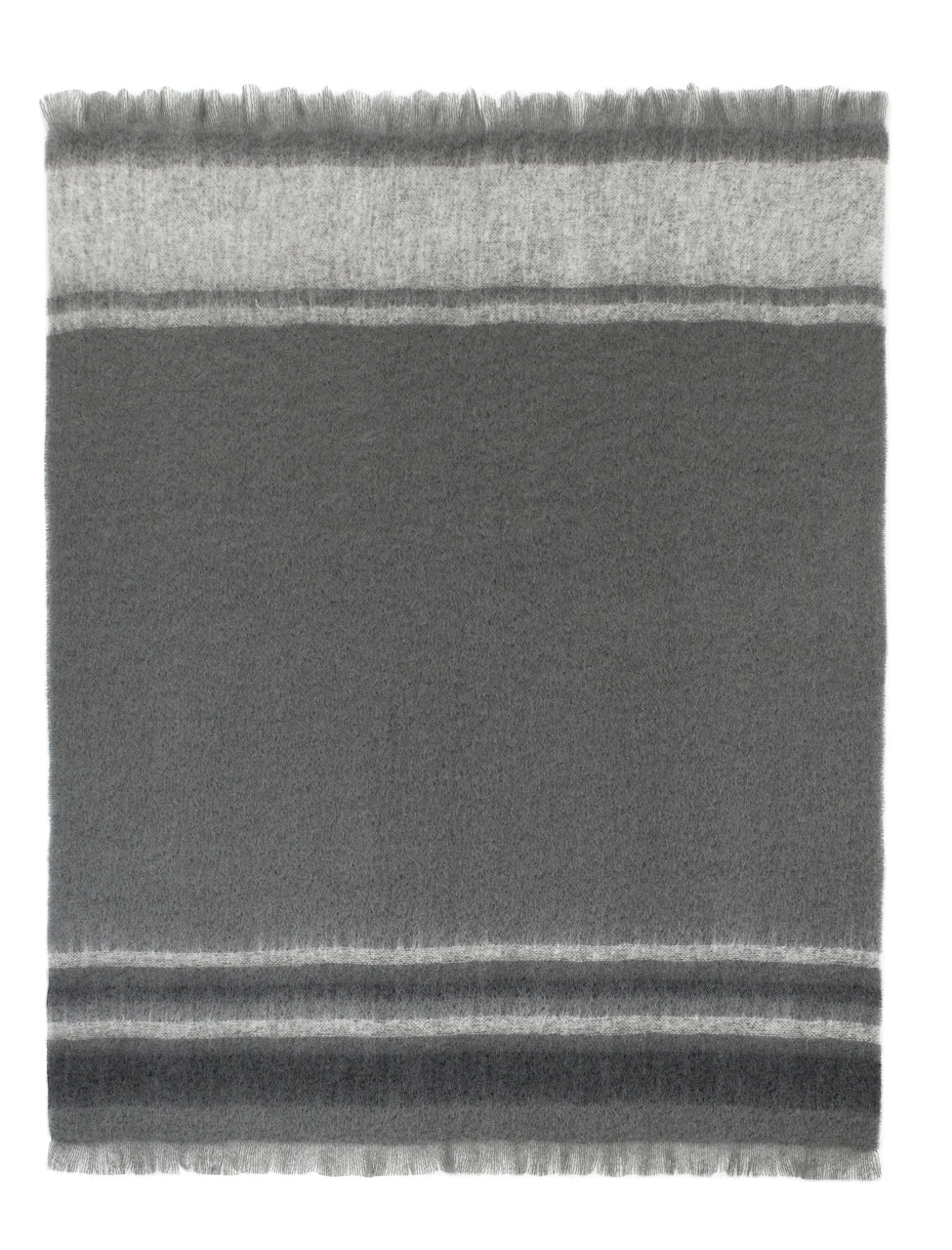 Beautiful Story Mohair Blanket - Gathering Storm