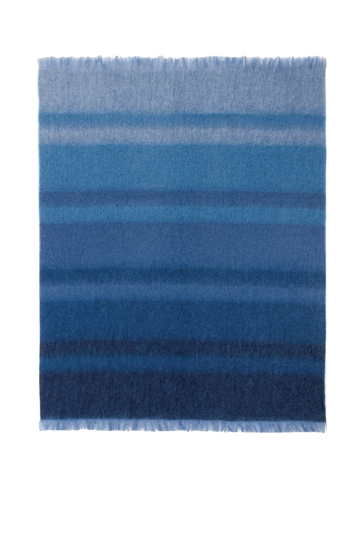 Beautiful Story Mohair Blanket - Indigo Sky