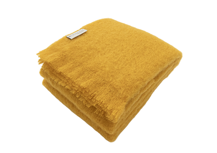Beautiful Story Mohair Blanket - Dijon