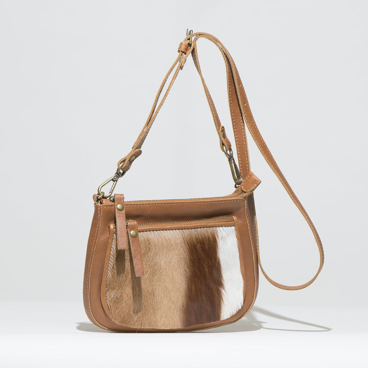 Belt Bag Springbok with Tan Leather