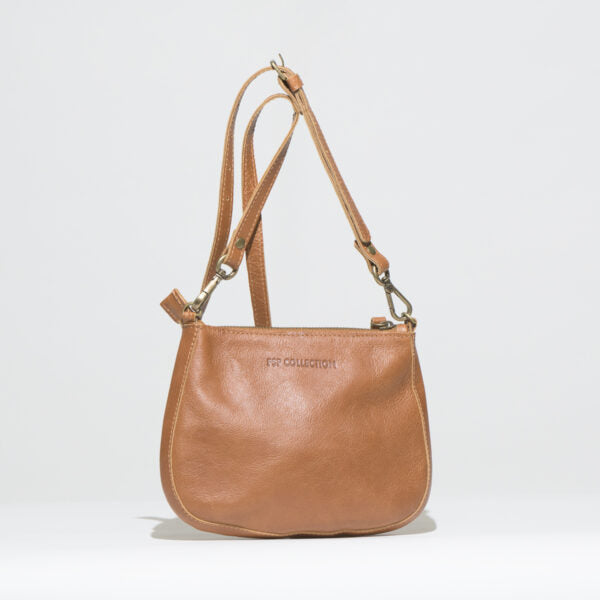Belt Bag Springbok with Tan Leather