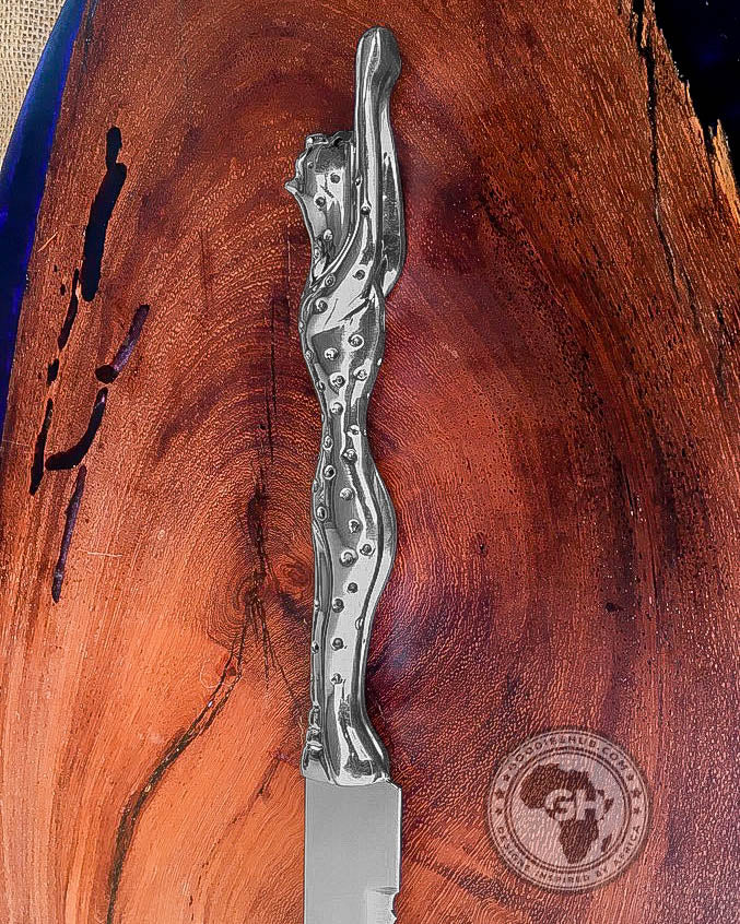 Bread &amp; Cake Cutting Knifes - Cheetah Africa Collection - Diana Carmichael