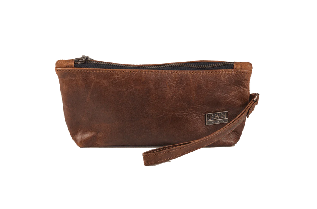 Brooklyn Leather Pencil Bag