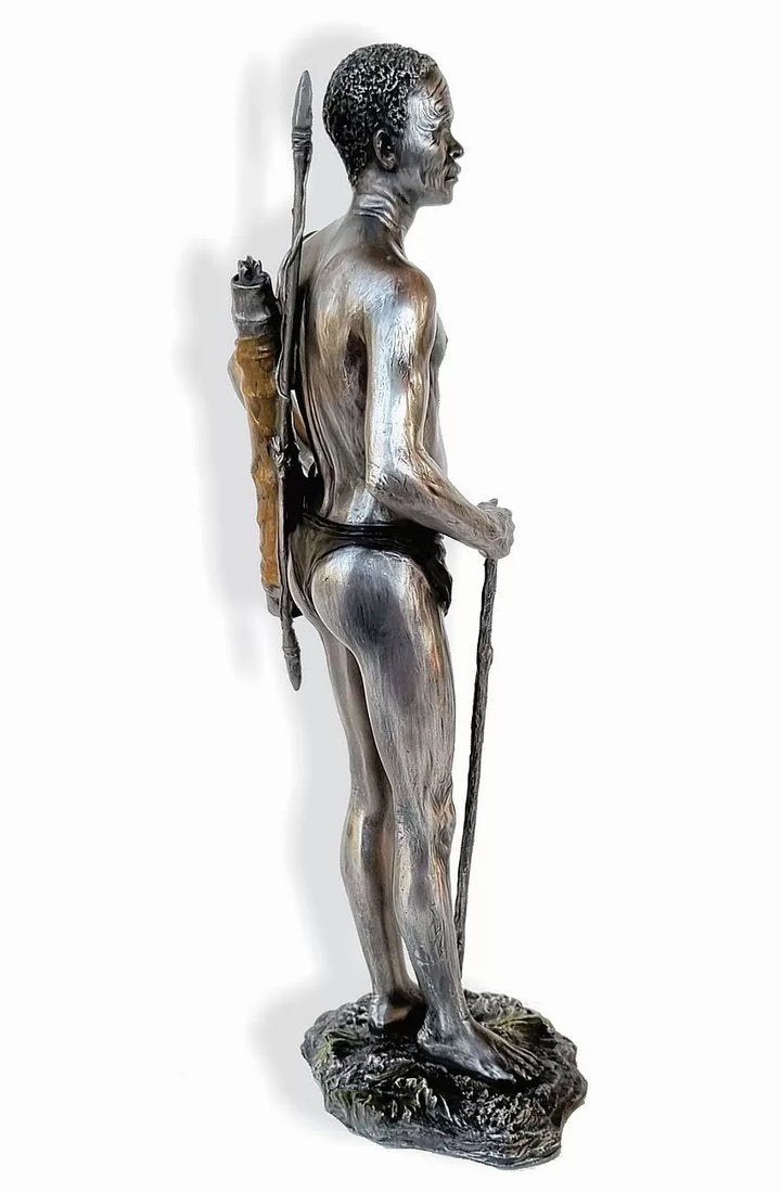 San Hunter Pewter African Figurine