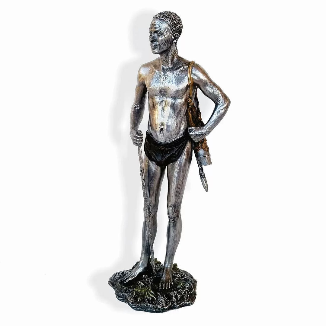San Hunter Pewter African Figurine