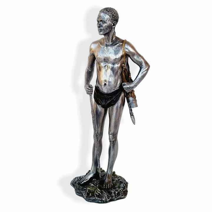 San Hunter Pewter African Figurine