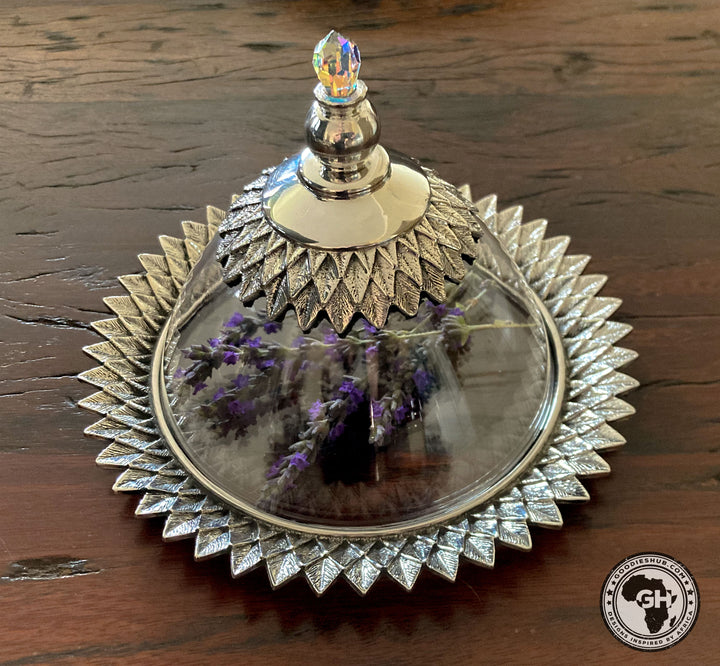 Butter Dish 120mm - Crystal D&