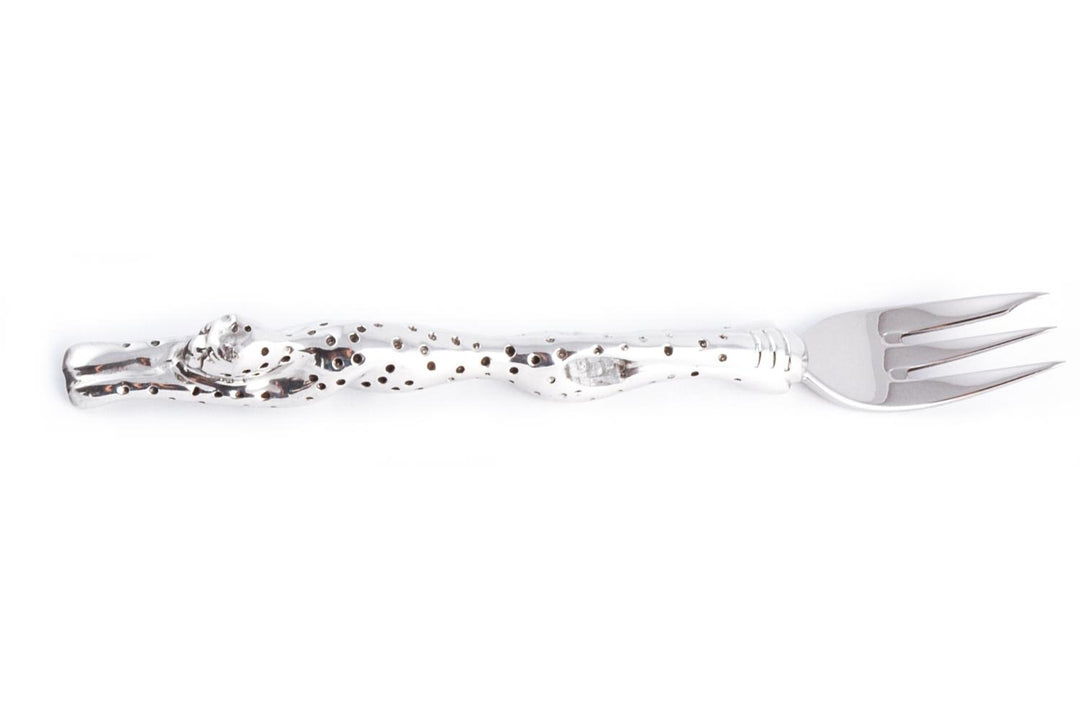 Cake Fork (187mm) - Cheetah Africa Collection - Diana Carmichael