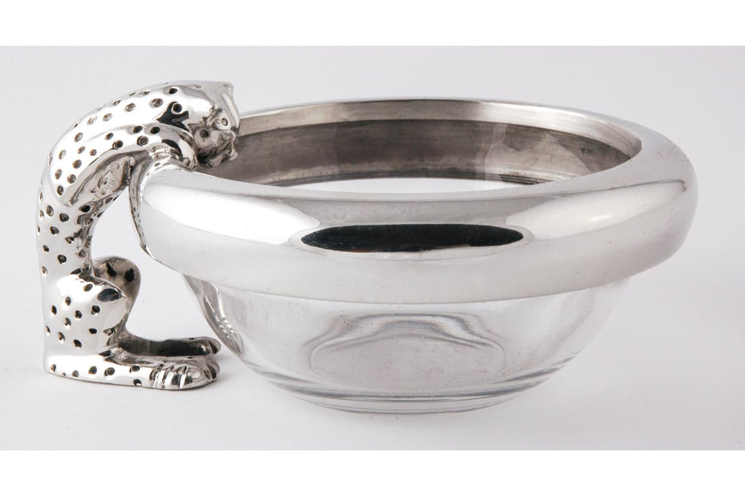 Dish 90mm Single Drinking Cheetah - Cheetah Africa Collection - Diana Carmichael