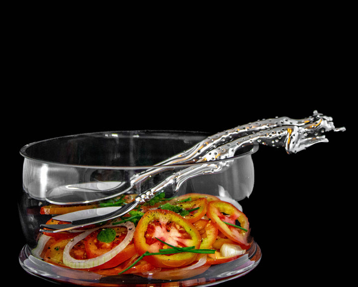 Salad Server Small - Cheetah Africa Collection - Diana Carmichael