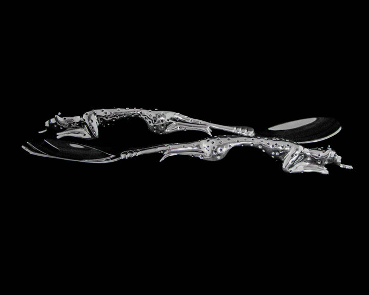 Salad Server Small - Cheetah Africa Collection - Diana Carmichael
