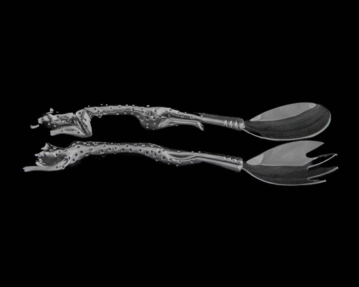 Salad Server Small - Cheetah Africa Collection - Diana Carmichael