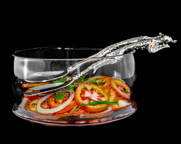 Salad Server Small - Cheetah Africa Collection - Diana Carmichael