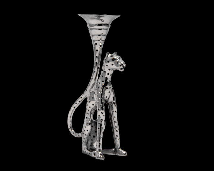 Candlestick - Cheetah Africa Collection - Diana Carmichael